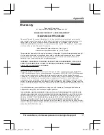 Preview for 17 page of Panasonic KX-HNS102C Installation Manual