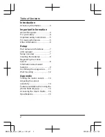 Preview for 2 page of Panasonic KX-HNS102HM Installation Manual