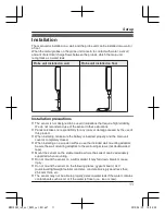 Preview for 11 page of Panasonic KX-HNS103AZ Installation Manual