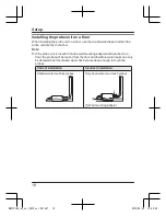 Preview for 18 page of Panasonic KX-HNS103AZ Installation Manual