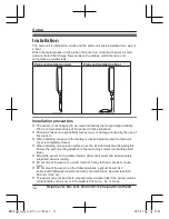 Preview for 12 page of Panasonic KX-HNS103EX Installation Manual