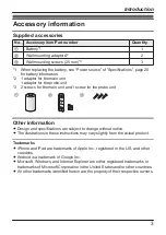 Preview for 3 page of Panasonic KX-HNS103FX Installation Manual