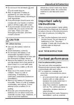 Preview for 5 page of Panasonic KX-HNS103FX Installation Manual