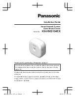 Panasonic KX-HNS104EX Installation Manual preview