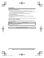 Preview for 4 page of Panasonic KX-HNS104EX Installation Manual