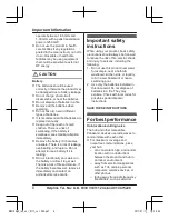 Preview for 6 page of Panasonic KX-HNS104EX Installation Manual