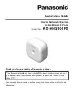 Panasonic KX-HNS104FX Installation Manual preview