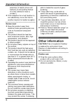 Preview for 6 page of Panasonic KX-HNS104FX Installation Manual