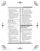 Preview for 5 page of Panasonic KX-HNS107 Installation Manual