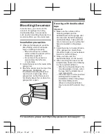 Preview for 13 page of Panasonic KX-HNS107 Installation Manual