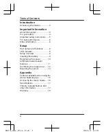 Preview for 2 page of Panasonic KX-HNS107C Installation Manual