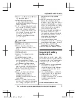 Preview for 5 page of Panasonic KX-HNS107C Installation Manual