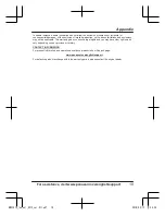 Preview for 19 page of Panasonic KX-HNS107C Installation Manual