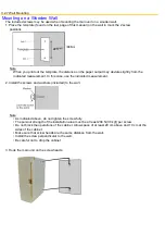 Preview for 40 page of Panasonic KX-HTS Series Manual