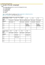 Preview for 89 page of Panasonic KX-HTS Series Manual