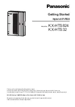 Preview for 1 page of Panasonic KX-HTS32 Getting Started