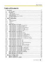 Предварительный просмотр 5 страницы Panasonic KX-HTS32 Programming Item List