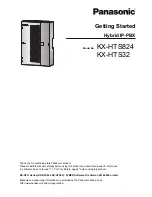 Panasonic KX-HTS824 Getting Started preview