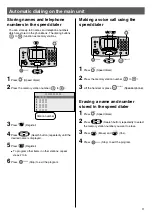 Предварительный просмотр 11 страницы Panasonic KX-L5CL; KX-L5CW Quick Reference Manual