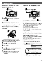 Preview for 19 page of Panasonic KX-L5CW Quick Reference Manual