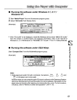 Предварительный просмотр 17 страницы Panasonic KX-L783A Operating Instructions Manual