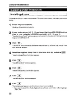 Preview for 22 page of Panasonic KX-LD721 Operating Instructions Manual