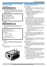 Preview for 3 page of Panasonic KX-MB1500 Operating Instructions Manual