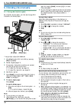 Preview for 38 page of Panasonic KX-MB1500E Operating Instructions Manual