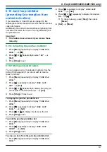 Preview for 47 page of Panasonic KX-MB1500E Operating Instructions Manual