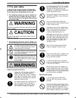 Preview for 3 page of Panasonic KX-MB2000 Important Information Manual