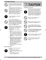 Preview for 4 page of Panasonic KX-MB2000 Important Information Manual