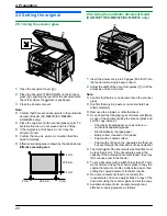 Предварительный просмотр 20 страницы Panasonic KX-MB2000FR Operating Instructions Manual