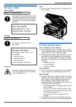 Предварительный просмотр 3 страницы Panasonic KX-MB2000HX Operating Instructions Manual