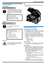 Предварительный просмотр 3 страницы Panasonic KX-MB2025AL Operating Instructions Manual