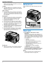 Предварительный просмотр 4 страницы Panasonic KX-MB2025AL Operating Instructions Manual