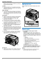 Preview for 4 page of Panasonic KX-MB2030SA Operating Instructions Manual