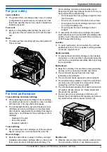 Предварительный просмотр 3 страницы Panasonic KX-MB2060 Operating Instructions Manual