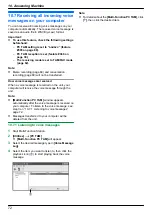 Предварительный просмотр 72 страницы Panasonic KX-MB2060 Operating Instructions Manual