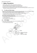 Preview for 4 page of Panasonic KX-MB2061CXB Service Manual