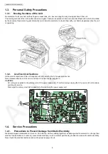 Предварительный просмотр 6 страницы Panasonic KX-MB2085CXW Service Manual