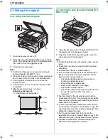 Предварительный просмотр 16 страницы Panasonic KX-MB261E Operating Instructions Manual