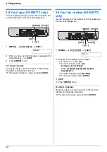 Предварительный просмотр 22 страницы Panasonic KX-MB262CX Operating Instructions Manual