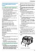 Предварительный просмотр 23 страницы Panasonic KX-MB262CX Operating Instructions Manual