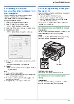 Предварительный просмотр 41 страницы Panasonic KX-MB262CX Operating Instructions Manual