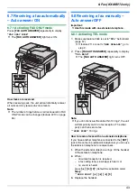 Предварительный просмотр 43 страницы Panasonic KX-MB262CX Operating Instructions Manual