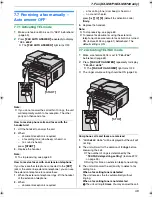 Предварительный просмотр 49 страницы Panasonic KX-MB263HX Operating Instructions Manual