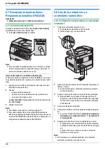 Предварительный просмотр 46 страницы Panasonic KX-MB3020 - Laser Multi-Function Printer Instrucciones De Funcionamiento