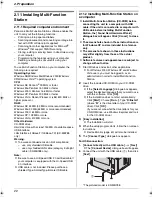 Предварительный просмотр 22 страницы Panasonic KX-MB778TW Operating Instructions Manual