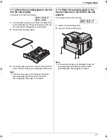 Предварительный просмотр 77 страницы Panasonic KX-MB778TW Operating Instructions Manual