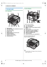 Предварительный просмотр 8 страницы Panasonic KX-MB781 - B/W Laser - All-in-One Instrucciones De Funcionamiento